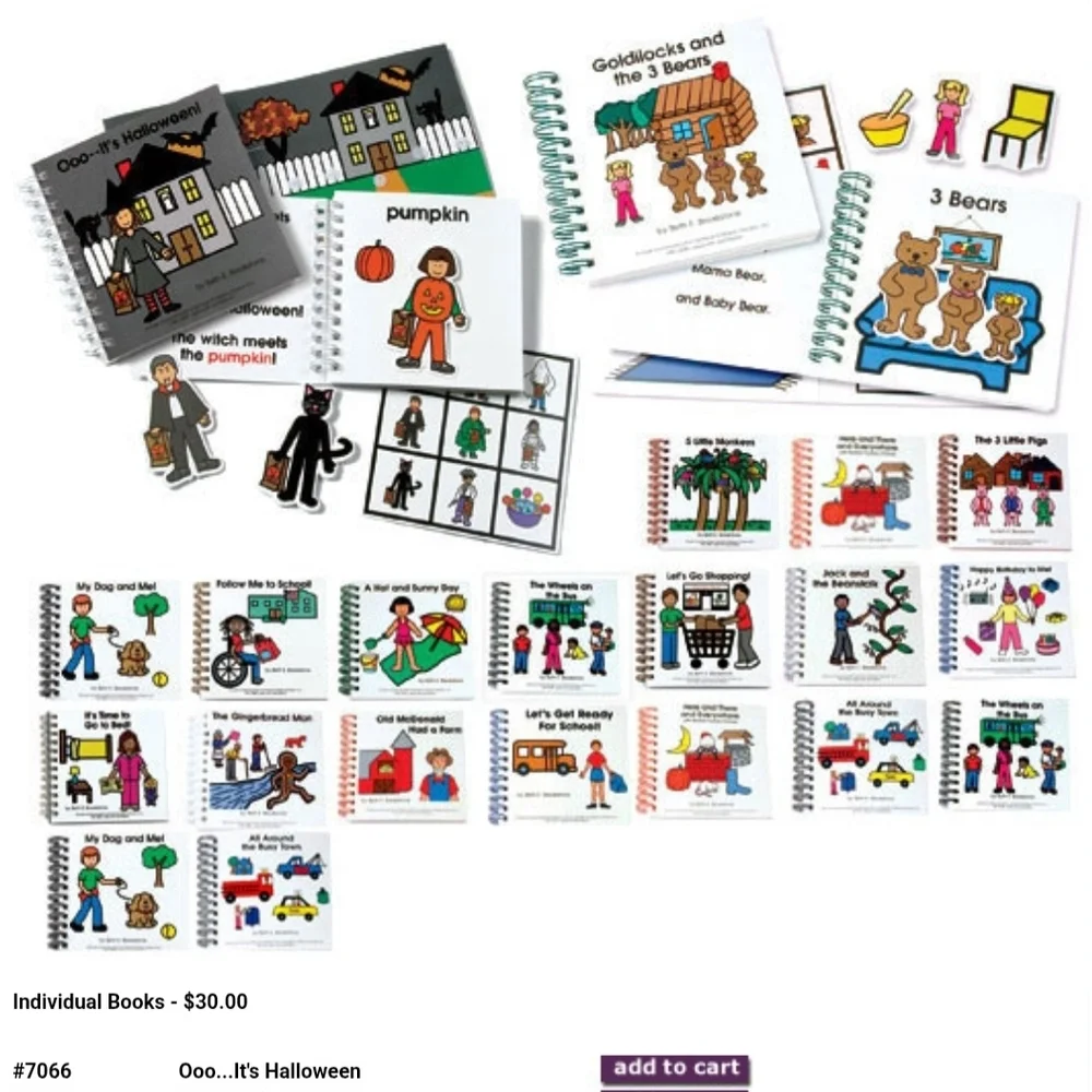 Interactive Storybook Jack And The Beanstalk Special Ed, Autism, Beth Breakstone